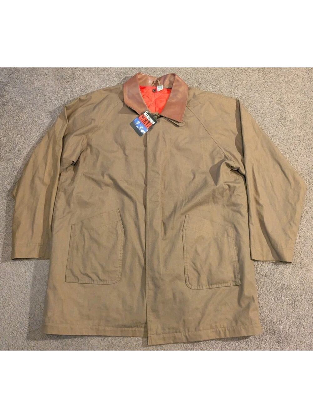 New w/ Tags Vintage Marlboro Canvas Chore Barn Jacket w/ Quilited Liner Men's